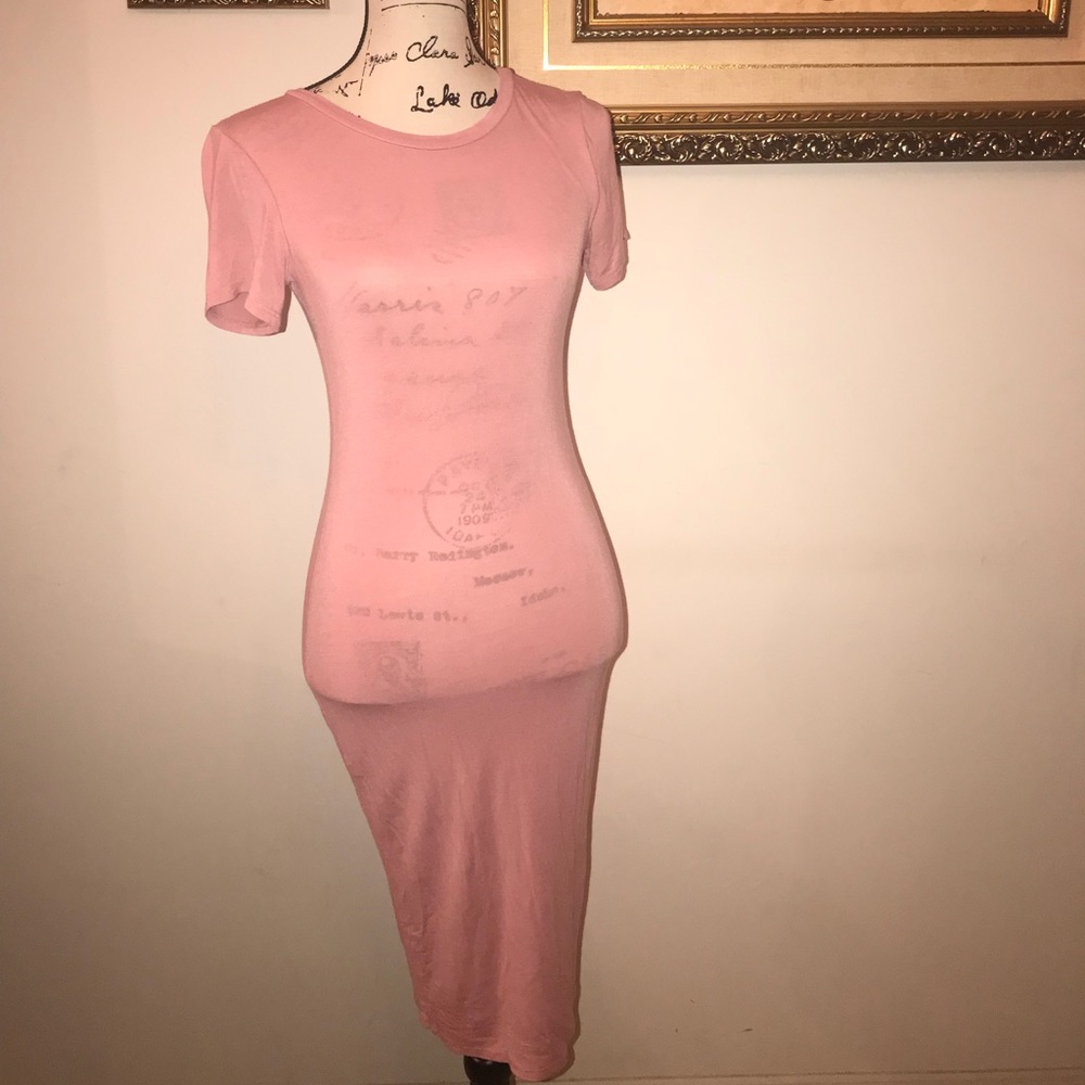 Fashion Nova Sz M Mauve Dress